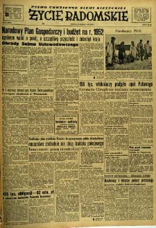 Życie Radomskie, 1952, nr 77