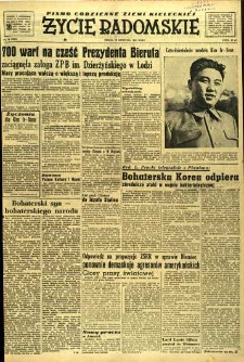 Życie Radomskie, 1952, nr 91