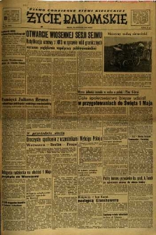 Życie Radomskie, 1952, nr 103