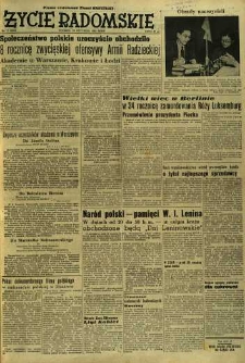 Życie Radomskie, 1953, nr 17