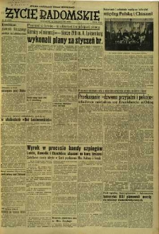 Życie Radomskie, 1953, nr 25