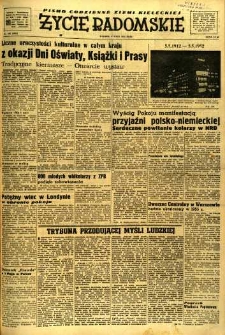 Życie Radomskie, 1952, nr 108