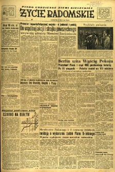 Życie Radomskie, 1952, nr 110