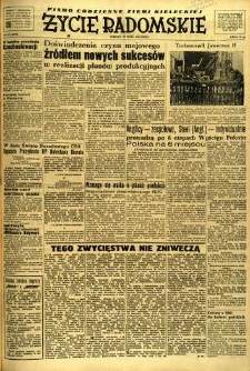 Życie Radomskie, 1952, nr 112