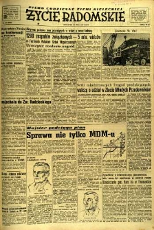 Życie Radomskie, 1952, nr 122