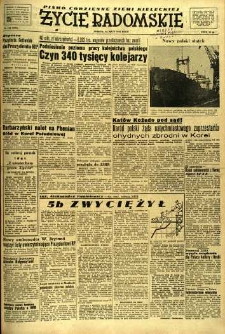 Życie Radomskie, 1952, nr 124