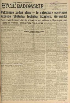 Życie Radomskie, 1953, nr 29