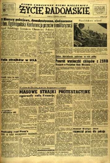 Życie Radomskie, 1952, nr 136