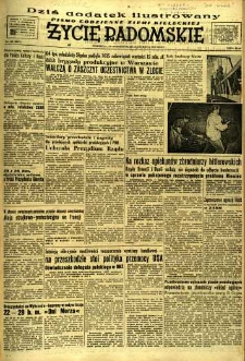 Życie Radomskie, 1952, nr 143