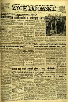 Życie Radomskie, 1952, nr 153