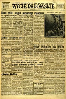 Życie Radomskie, 1952, nr 160