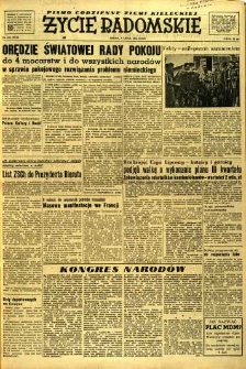 Życie Radomskie, 1952, nr 163