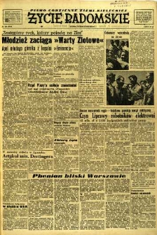 Życie Radomskie, 1952, nr 165