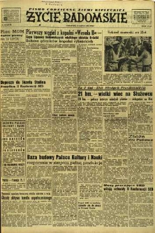 Życie Radomskie, 1952, nr 170