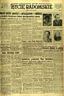 Życie Radomskie, 1952, nr 177