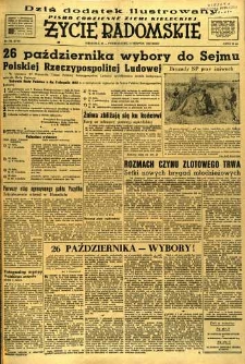 Życie Radomskie, 1952, nr 191