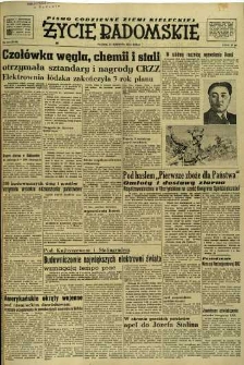 Życie Radomskie, 1952, nr 195
