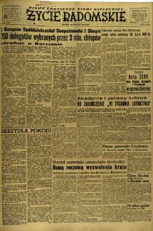 Życie Radomskie, 1952, nr 204