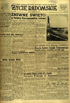 Życie Radomskie, 1952, nr 205