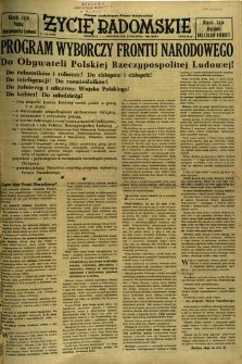 Życie Radomskie, 1952, nr 215