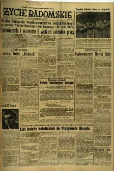 Życie Radomskie, 1952, nr 217