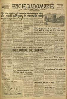 Życie Radomskie, 1949, nr 304