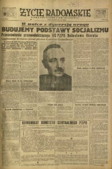 Życie Radomskie, 1949, nr 316
