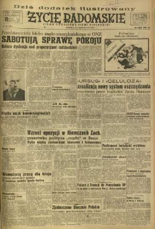 Życie Radomskie, 1949, nr 320