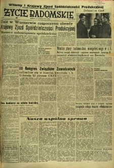 Życie Radomskie, 1953, nr 45