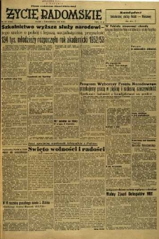 Życie Radomskie, 1952, nr 237