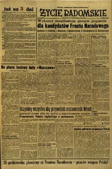 Życie Radomskie, 1952, nr 254