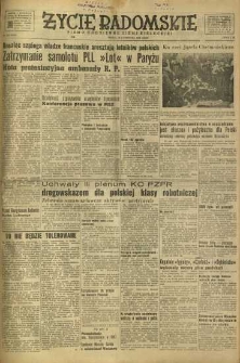 Życie Radomskie, 1949, nr 323