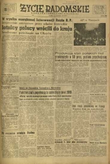 Życie Radomskie, 1949, nr 325