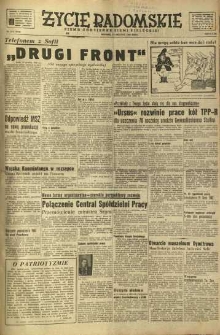 Życie Radomskie, 1949, nr 343