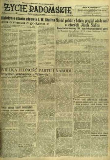 Życie Radomskie, 1953, nr 56