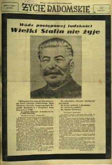 Życie Radomskie, 1953, nr 57