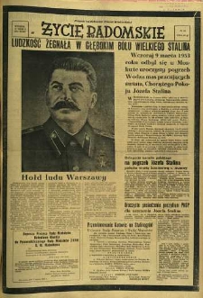 Życie Radomskie, 1953, nr 59