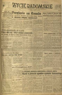 Życie Radomskie, 1949, nr 355