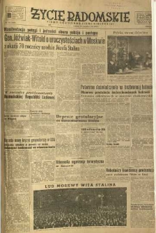 Życie Radomskie, 1949, nr 358