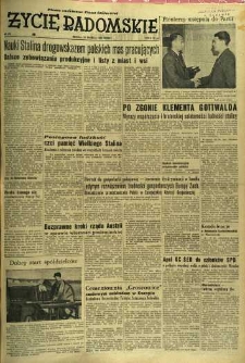 Życie Radomskie, 1953, nr 66