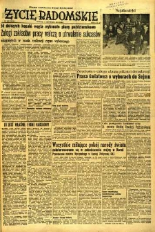Życie Radomskie, 1952, nr 262