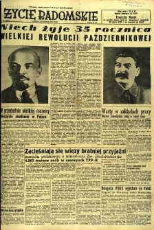 Życie Radomskie, 1952, nr 267