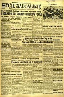 Życie Radomskie, 1952, nr 287