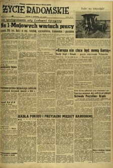 Życie Radomskie, 1953, nr 97