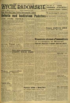Życie Radomskie, 1953, nr 100