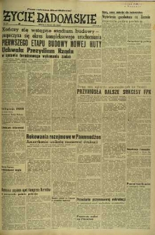 Życie Radomskie, 1953, nr 107