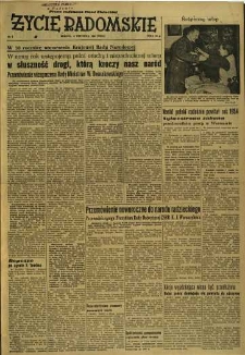 Życie Radomskie, 1954, nr 2