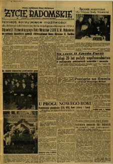 Życie Radomskie, 1954, nr 3