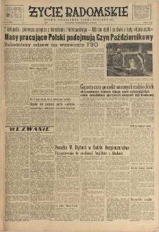 Życie Radomskie, 1951, nr 262