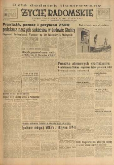 Życie Radomskie, 1951, nr 277